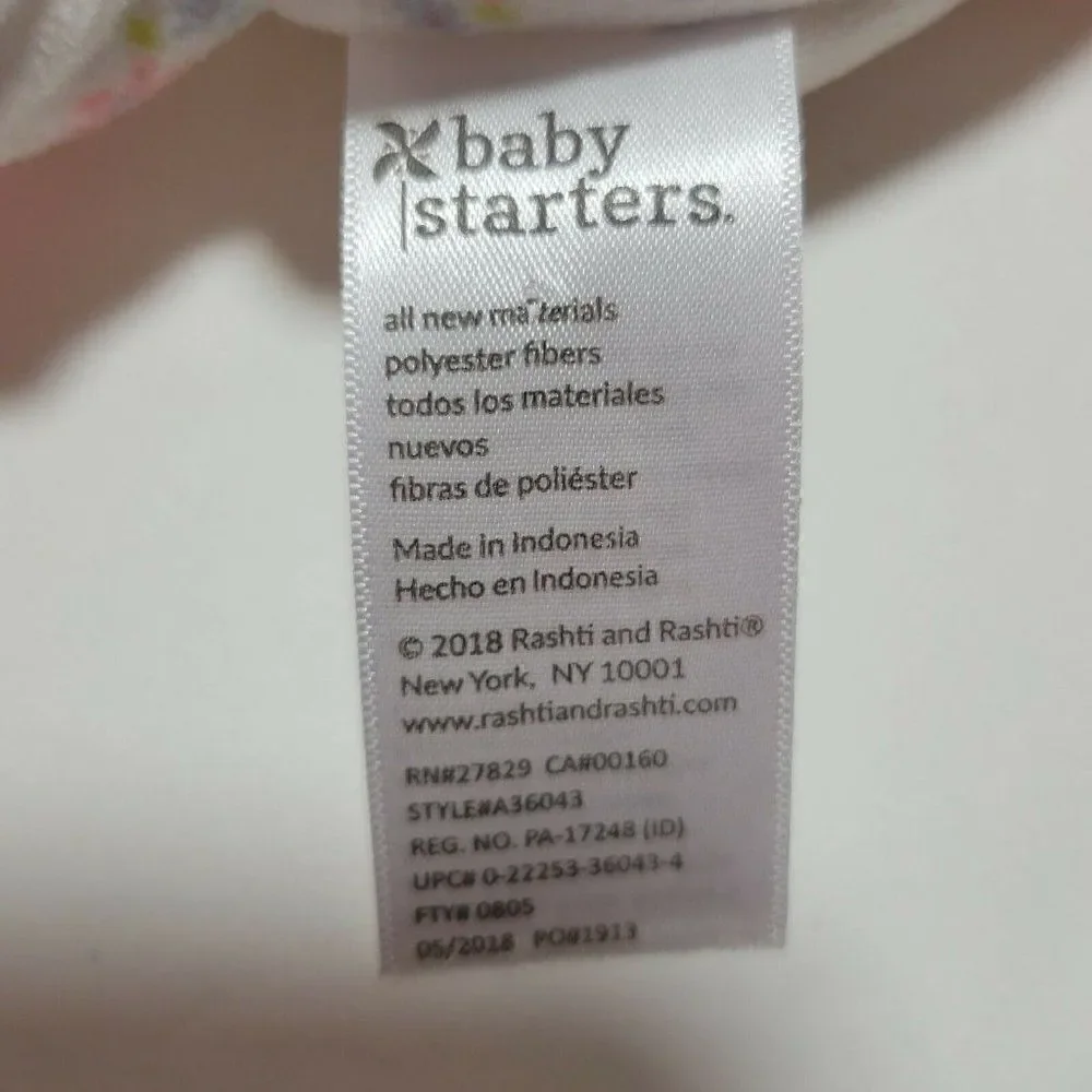 Baby Starters Olivia Baby‎ My First Doll Plush Rattle 9